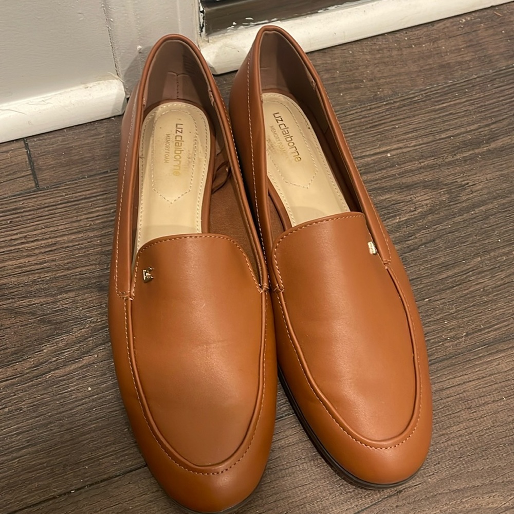 Brown loafers